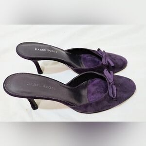 Karen Scott Suede Mules